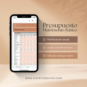 Presupuesto Matrimonio Básico